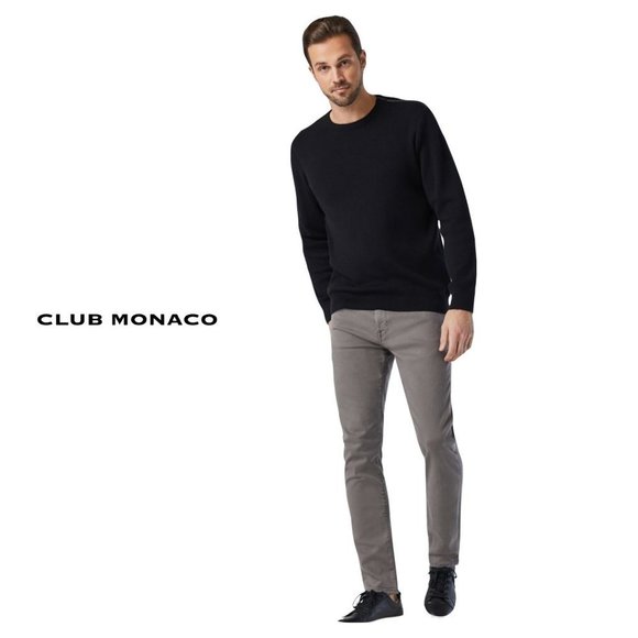 Slim Straight Gray Jeans by Club Monaco - Picture 1 of 3